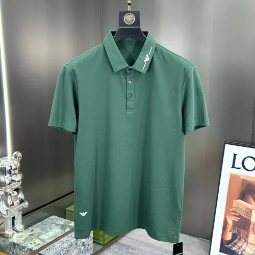 Wholesale Armani T-Shirts Short Sleeved For Men #1444180 $60.00 USD, Wholesale Quality Replica Armani T-Shirts