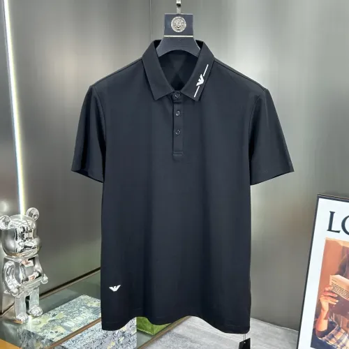 Wholesale Armani T-Shirts Short Sleeved For Men #1444181 $60.00 USD, Wholesale Quality Replica Armani T-Shirts