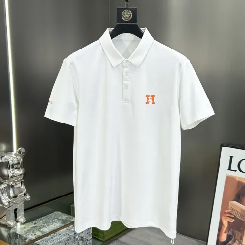 Wholesale Hermes T-Shirts Short Sleeved For Men #1444194 $60.00 USD, Wholesale Quality Replica Hermes T-Shirts