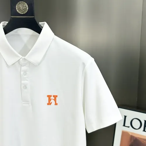 Replica Hermes T-Shirts Short Sleeved For Men #1444194 $60.00 USD for Wholesale