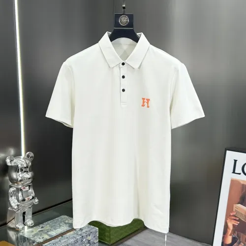 Wholesale Hermes T-Shirts Short Sleeved For Men #1444195 $60.00 USD, Wholesale Quality Replica Hermes T-Shirts