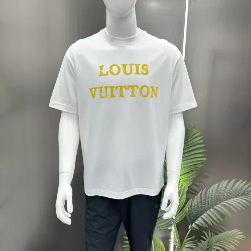 Replica Louis Vuitton LV T-Shirts Short Sleeved For Men #1444232 $82.00 USD for Wholesale