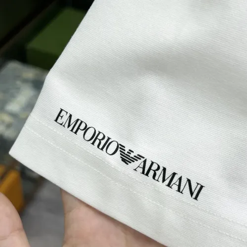 Replica Armani T-Shirts Short Sleeved For Men #1444237 $56.00 USD for Wholesale