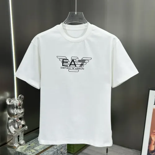Wholesale Armani T-Shirts Short Sleeved For Men #1444240 $56.00 USD, Wholesale Quality Replica Armani T-Shirts