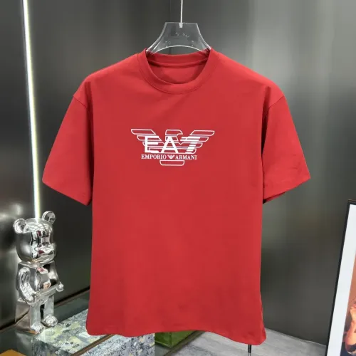 Wholesale Armani T-Shirts Short Sleeved For Men #1444241 $56.00 USD, Wholesale Quality Replica Armani T-Shirts