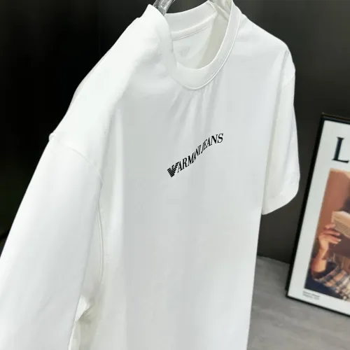 Replica Armani T-Shirts Short Sleeved For Men #1444243 $56.00 USD for Wholesale