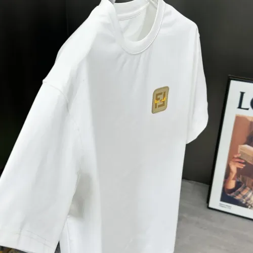Replica Fendi T-Shirts Short Sleeved For Men #1444246 $56.00 USD for Wholesale