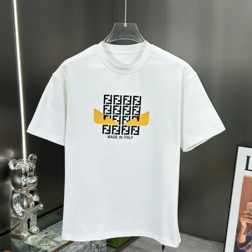 Wholesale Fendi T-Shirts Short Sleeved For Men #1444258 $56.00 USD, Wholesale Quality Replica Fendi T-Shirts