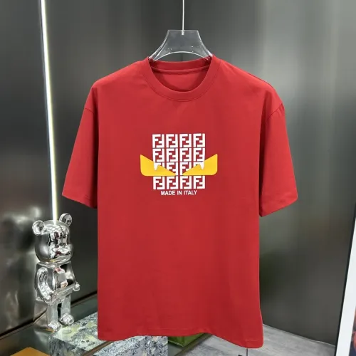 Wholesale Fendi T-Shirts Short Sleeved For Men #1444259 $56.00 USD, Wholesale Quality Replica Fendi T-Shirts