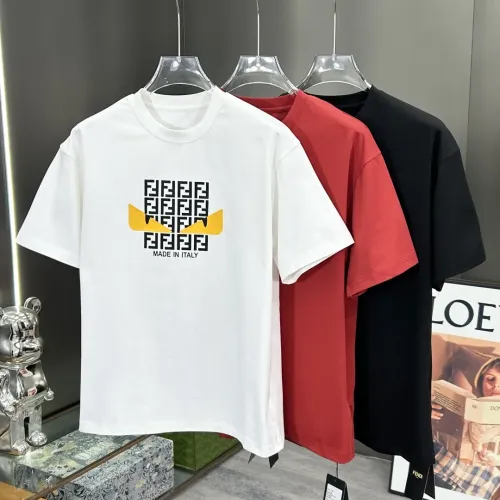 Replica Fendi T-Shirts Short Sleeved For Men #1444260 $56.00 USD for Wholesale