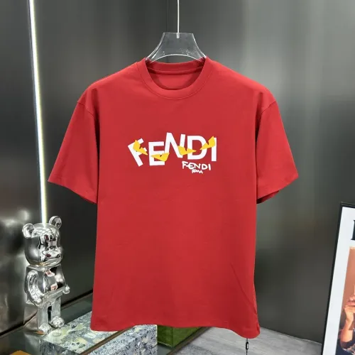 Wholesale Fendi T-Shirts Short Sleeved For Men #1444265 $56.00 USD, Wholesale Quality Replica Fendi T-Shirts