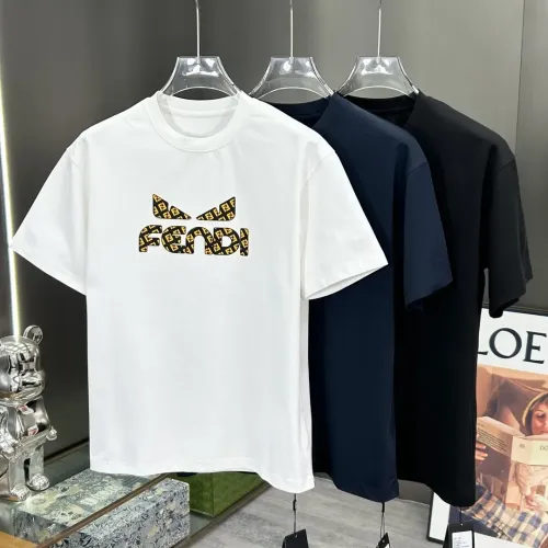 Replica Fendi T-Shirts Short Sleeved For Men #1444269 $56.00 USD for Wholesale