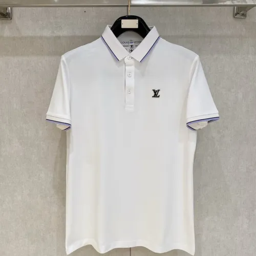 Wholesale Louis Vuitton LV T-Shirts Short Sleeved For Men #1444273 $76.00 USD, Wholesale Quality Replica Louis Vuitton LV T-Shirts