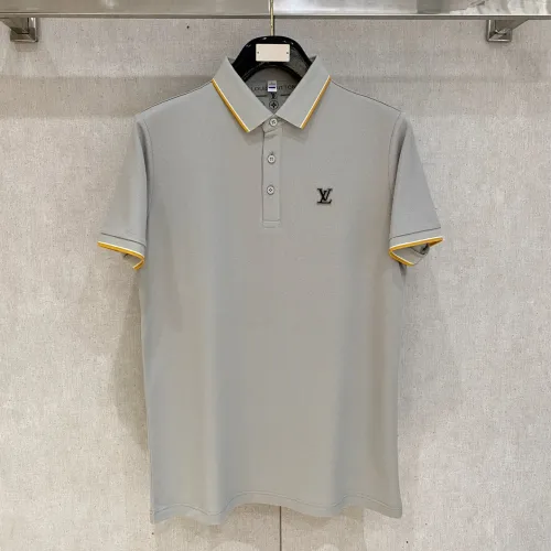 Wholesale Louis Vuitton LV T-Shirts Short Sleeved For Men #1444274 $76.00 USD, Wholesale Quality Replica Louis Vuitton LV T-Shirts