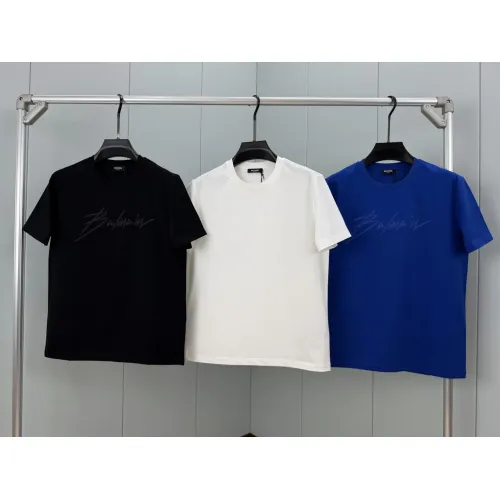 Replica Balmain T-Shirts Short Sleeved For Unisex #1444283 $72.00 USD for Wholesale