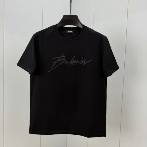 Wholesale Balmain T-Shirts Short Sleeved For Unisex #1444284 $72.00 USD, Wholesale Quality Replica Balmain T-Shirts
