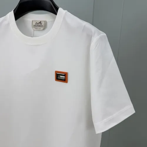 Replica Hermes T-Shirts Short Sleeved For Unisex #1444307 $72.00 USD for Wholesale