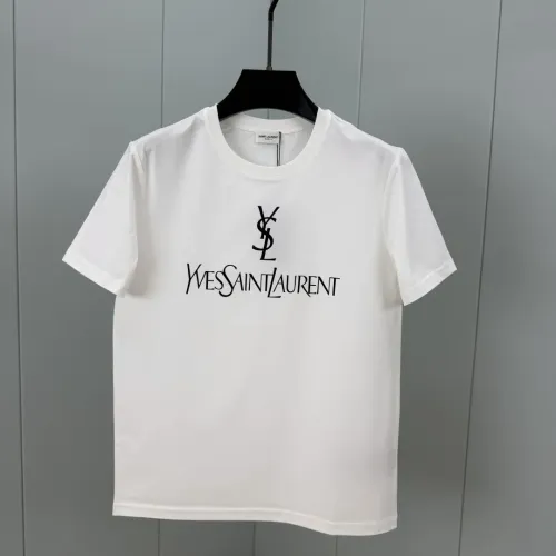 Wholesale Yves Saint Laurent YSL T-shirts Short Sleeved For Unisex #1444311 $72.00 USD, Wholesale Quality Replica Yves Saint Laurent YSL T-shirts