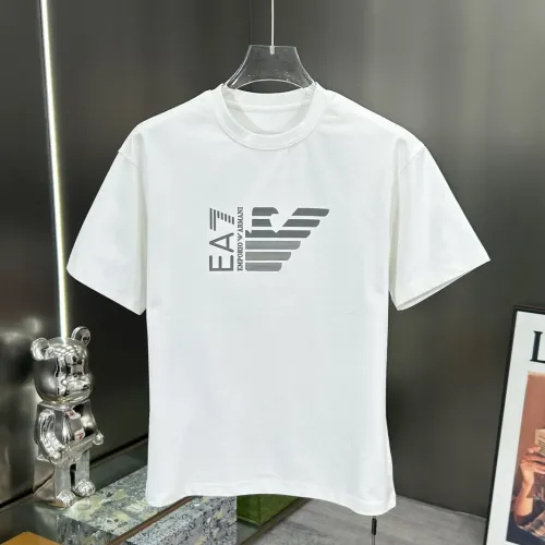 Wholesale Armani T-Shirts Short Sleeved For Men #1444334 $56.00 USD, Wholesale Quality Replica Armani T-Shirts
