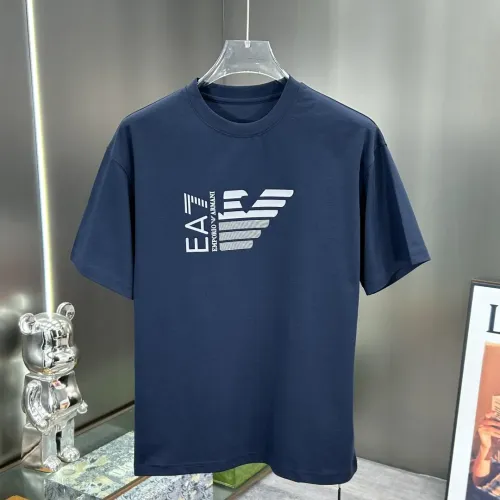 Wholesale Armani T-Shirts Short Sleeved For Men #1444335 $56.00 USD, Wholesale Quality Replica Armani T-Shirts