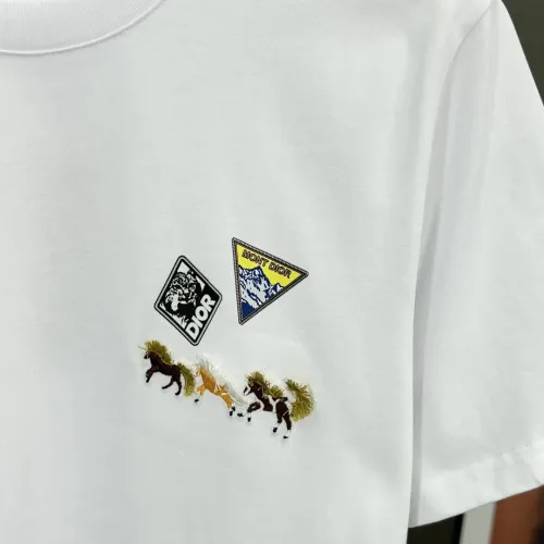 Replica Christian Dior T-Shirts Short Sleeved For Unisex #1444351 $64.00 USD for Wholesale