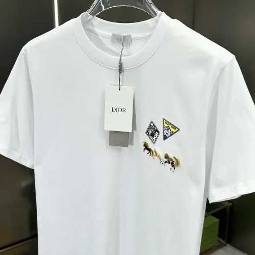 Replica Christian Dior T-Shirts Short Sleeved For Unisex #1444351 $64.00 USD for Wholesale