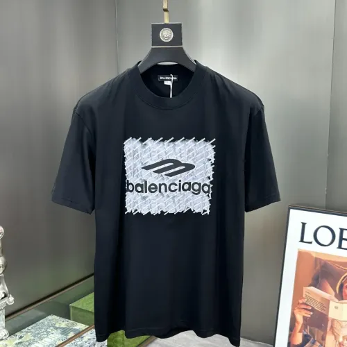 Wholesale Balenciaga T-Shirts Short Sleeved For Men #1444366 $60.00 USD, Wholesale Quality Replica Balenciaga T-Shirts