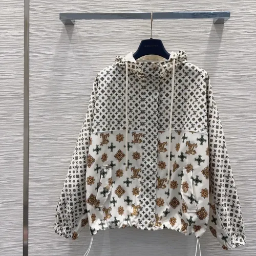 Wholesale Louis Vuitton LV Jackets Long Sleeved For Women #1444371 $105.00 USD, Wholesale Quality Replica Louis Vuitton LV Jackets