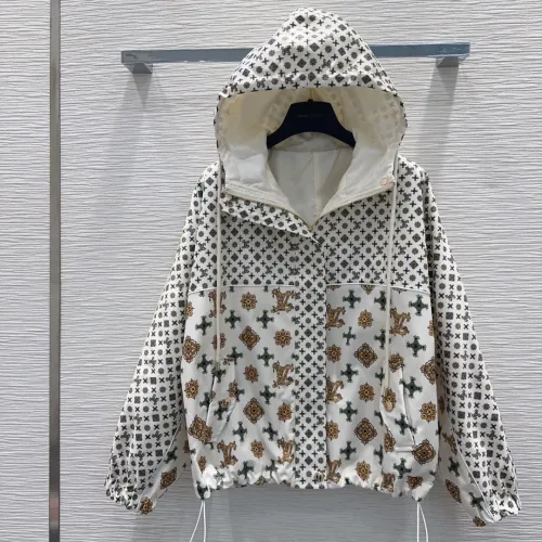 Replica Louis Vuitton LV Jackets Long Sleeved For Women #1444371 $105.00 USD for Wholesale