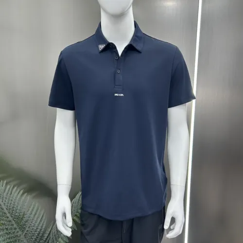 Replica Prada T-Shirts Short Sleeved For Men #1444375 $60.00 USD for Wholesale