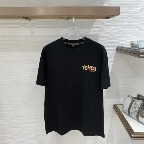 Wholesale Fendi T-Shirts Short Sleeved For Men #1444382 $72.00 USD, Wholesale Quality Replica Fendi T-Shirts