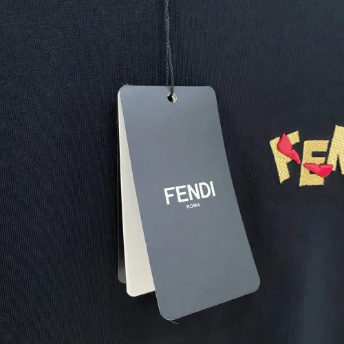 Replica Fendi T-Shirts Short Sleeved For Men #1444382 $72.00 USD for Wholesale