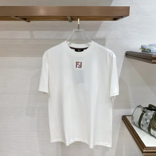 Wholesale Fendi T-Shirts Short Sleeved For Men #1444383 $72.00 USD, Wholesale Quality Replica Fendi T-Shirts