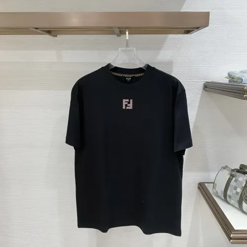 Wholesale Fendi T-Shirts Short Sleeved For Men #1444384 $72.00 USD, Wholesale Quality Replica Fendi T-Shirts