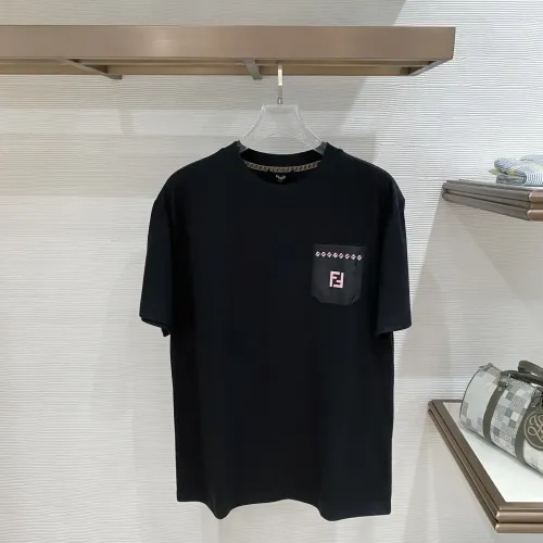 Wholesale Fendi T-Shirts Short Sleeved For Men #1444386 $72.00 USD, Wholesale Quality Replica Fendi T-Shirts