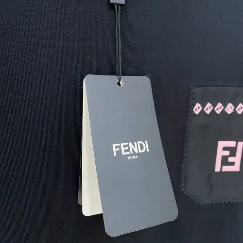 Replica Fendi T-Shirts Short Sleeved For Men #1444386 $72.00 USD for Wholesale