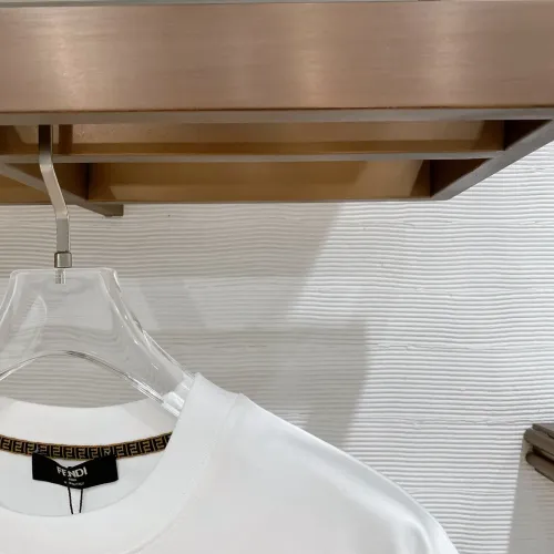 Replica Fendi T-Shirts Short Sleeved For Men #1444387 $72.00 USD for Wholesale