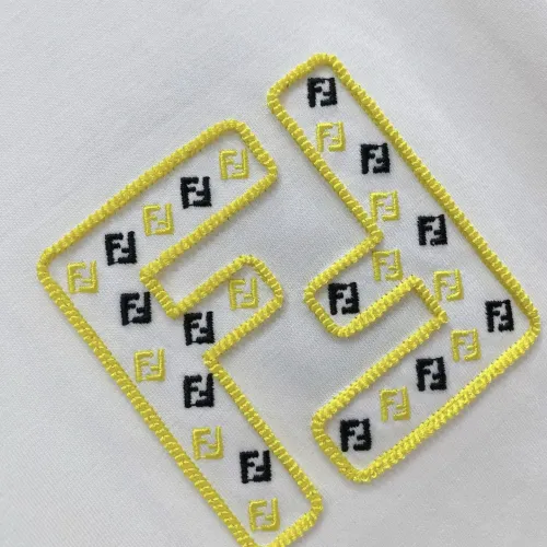 Replica Fendi T-Shirts Short Sleeved For Men #1444387 $72.00 USD for Wholesale