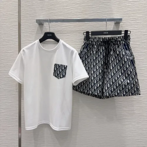 Wholesale Louis Vuitton LV Tracksuits Short Sleeved For Women #1444397 $72.00 USD, Wholesale Quality Replica Louis Vuitton LV Tracksuits