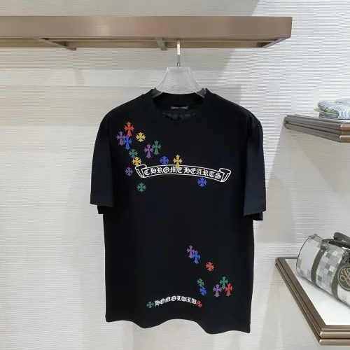 Wholesale Chrome Hearts T-Shirts Short Sleeved For Men #1444410 $72.00 USD, Wholesale Quality Replica Chrome Hearts T-Shirts