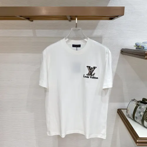 Wholesale Louis Vuitton LV T-Shirts Short Sleeved For Men #1444411 $72.00 USD, Wholesale Quality Replica Louis Vuitton LV T-Shirts