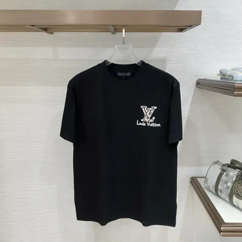 Wholesale Louis Vuitton LV T-Shirts Short Sleeved For Men #1444412 $72.00 USD, Wholesale Quality Replica Louis Vuitton LV T-Shirts
