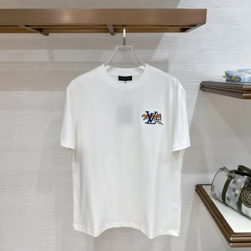 Wholesale Louis Vuitton LV T-Shirts Short Sleeved For Men #1444415 $72.00 USD, Wholesale Quality Replica Louis Vuitton LV T-Shirts