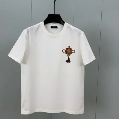 Wholesale Versace T-Shirts Short Sleeved For Unisex #1444421 $72.00 USD, Wholesale Quality Replica Versace T-Shirts