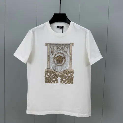 Wholesale Versace T-Shirts Short Sleeved For Unisex #1444424 $76.00 USD, Wholesale Quality Replica Versace T-Shirts
