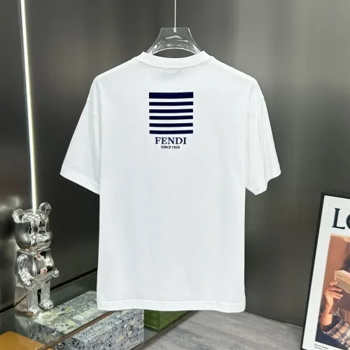 Replica Fendi T-Shirts Short Sleeved For Men #1444429 $80.00 USD for Wholesale