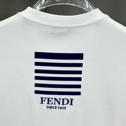 Replica Fendi T-Shirts Short Sleeved For Men #1444429 $80.00 USD for Wholesale