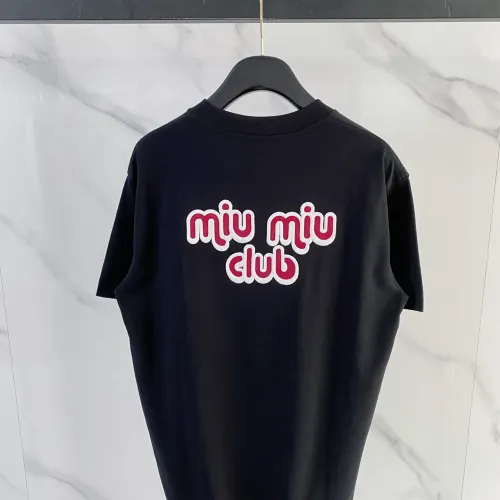 Replica MIU MIU T-Shirts Short Sleeved For Unisex #1444453 $72.00 USD for Wholesale