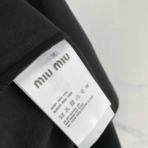 Replica MIU MIU T-Shirts Short Sleeved For Unisex #1444455 $72.00 USD for Wholesale