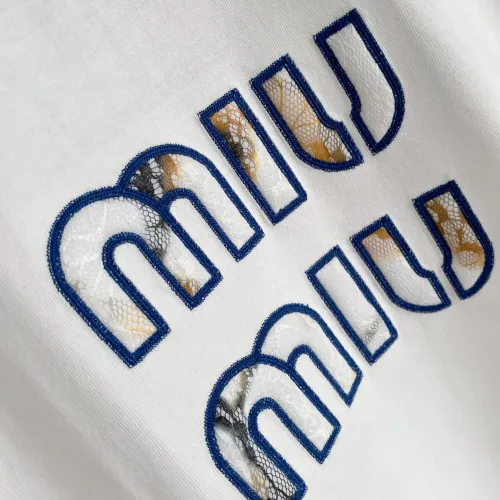 Replica MIU MIU T-Shirts Short Sleeved For Unisex #1444456 $72.00 USD for Wholesale
